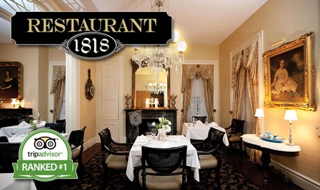 Restaurant 1818 dining room